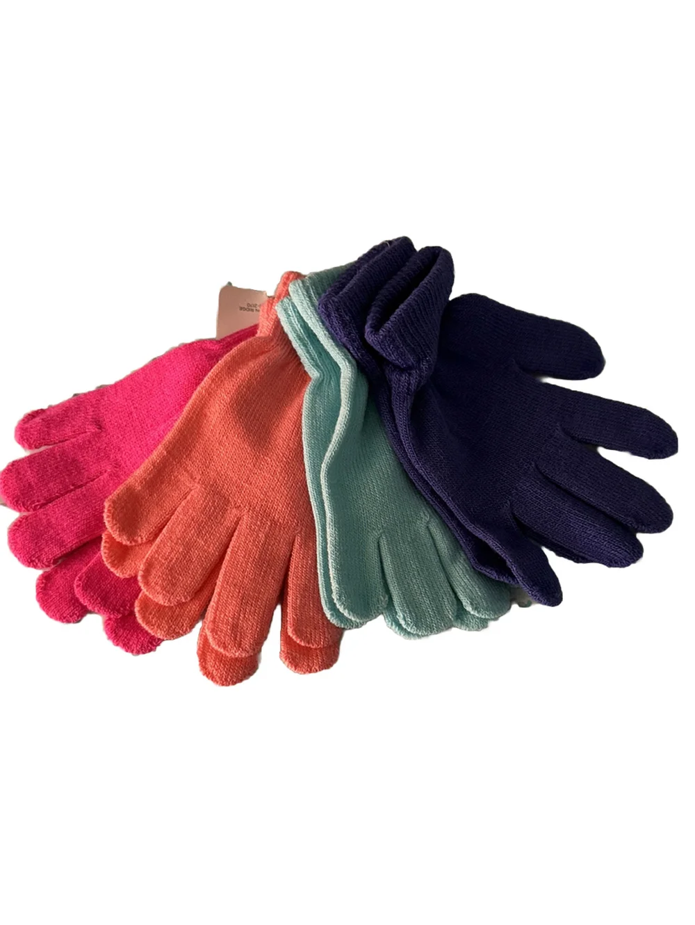 Kids 4 Pairs Winter Gloves 🧤 Bright Colors Warm Soft Cozy Winter Gloves